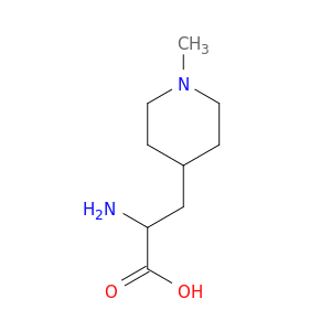 2-amino-3-(1-methylpiperidin-4-yl)propanoic acid