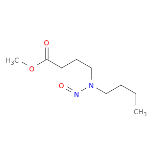 methyl 4-(butylnitrosoamino)butanoate