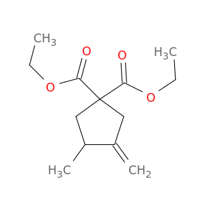 1,1-Cyclopentanedicarboxylic acid, 3-methyl-4-methylene-, diethyl ester
