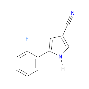 5-(2-氟苯基)-1H-吡咯-3-甲腈