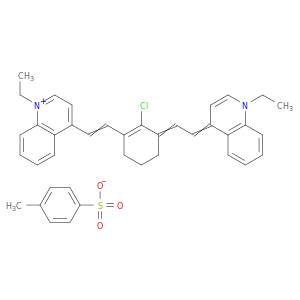 4-[(E)-2-(2-CHLORO-3-((E)-2-[1-ETHYL-4(1H)-QUINOLINYLIDENE]ETHYLIDENE)-1-CYCLOHEXEN-1-YL)ETHENYL]-1-ETHYLQUINOLINIUM 4-METHYLBENZENESULFONATE