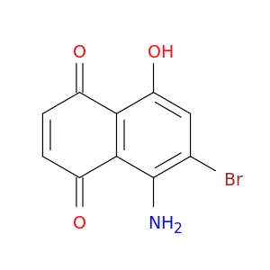 1,4-Naphthalenedione, 5-amino-6-bromo-8-hydroxy-