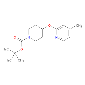4-[(4-甲基-2吡啶基)氧基]-1-哌啶羧酸叔丁酯