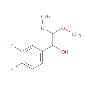 1-(3,4-Difluorophenyl)-2,2-dimethoxyethan-1-ol