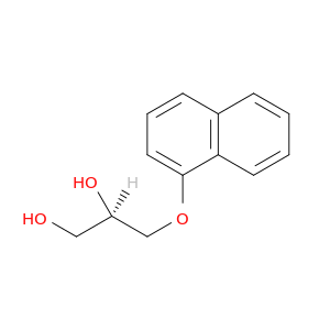 1,2-Propanediol, 3-(1-naphthalenyloxy)-, (2R)-