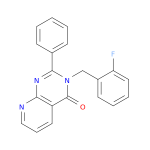Pyrido[2,3-d]pyrimidin-4(3H)-one, 3-[(2-fluorophenyl)methyl]-2-phenyl-