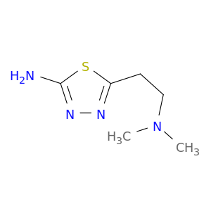 5-[2-(二甲基氨基)乙基]-1,3,4-噻二唑-2-胺