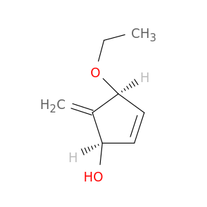2-Cyclopenten-1-ol, 4-ethoxy-5-methylene-, cis-