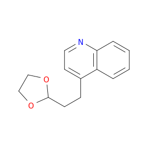 Quinoline, 4-[2-(1,3-dioxolan-2-yl)ethyl]-