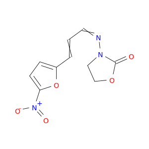3-((3-(5-NITRO-2-FURYL)ALLYLIDENE)AMINO)-2-OXAZOLIDINONE