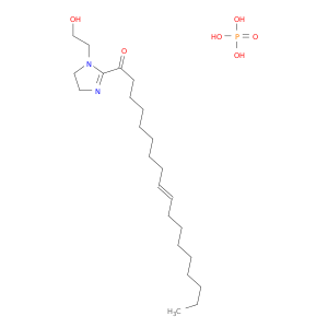 9-octandecen-1-on,1-[4,5-二氢-1-(2-羟乙基)-1H-咪唑-2-基]-,(9Z)-,磷酸盐(1：1)