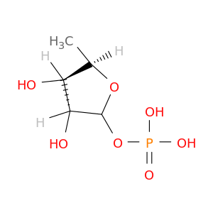 [(3R,4R,5R)-3,4-dihydroxy-5-methyl-oxolan-2-yl]oxyphosphonic acid