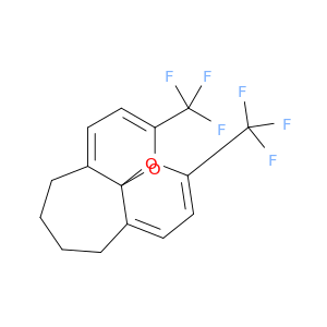 5,6,7,8-TETRAHYDRO-2,11-BIS(TRIFLUOROMETHYL)-PYRANO[2',3':1,7]CYCLOHEPTA[1,2-B]PYRAN