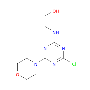 Ethanol, 2-[[4-chloro-6-(4-morpholinyl)-1,3,5-triazin-2-yl]amino]-
