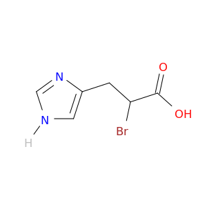 2-bromo-3-(1h-imidazol-4-yl)propanoic acid