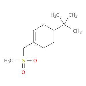 Cyclohexene, 4-(1,1-dimethylethyl)-1-[(methylsulfonyl)methyl]-