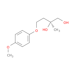 1,2-Butanediol, 4-(4-methoxyphenoxy)-2-methyl-, (2S)-