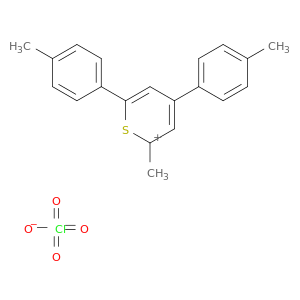 Thiopyrylium, 2-methyl-4,6-bis(4-methylphenyl)-, perchlorate