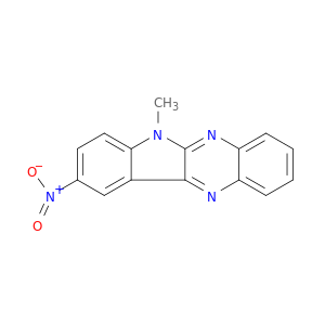 6H-Indolo[2,3-b]quinoxaline, 6-methyl-9-nitro-