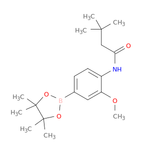 3-甲氧基-4-(3,3-二甲基丁酰胺基)苯硼酸频哪醇酯