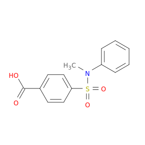 4-(N-Methyl-N-phenylsulfamoyl)benzoic acid