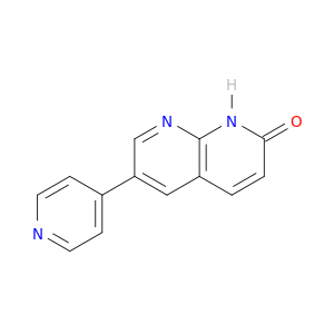 1,8-Naphthyridin-2(1H)-one, 6-(4-pyridinyl)-