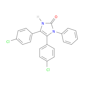 2H-Imidazol-2-one, 4,5-bis(4-chlorophenyl)-1,3-dihydro-1-phenyl-
