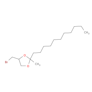 1,3-Dioxolane, 4-(bromomethyl)-2-methyl-2-undecyl-