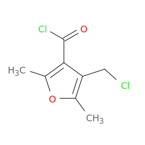 3-Furancarbonylchloride, 4-(chloromethyl)-2,5-dimethyl-