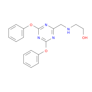 Ethanol, 2-[(4,6-diphenoxy-1,3,5-triazin-2-yl)methylamino]-