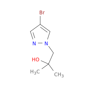 1-(4-溴-1H-吡唑-1-基)-2-甲基丙烷-2-醇