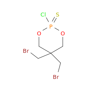 1,3,2-Dioxaphosphorinane, 5,5-bis(bromomethyl)-2-chloro-, 2-sulfide