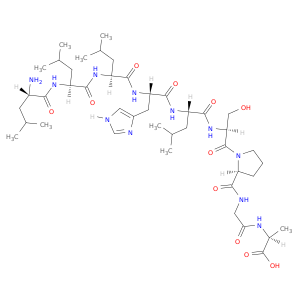L-Alanine, L-leucyl-L-leucyl-L-leucyl-L-histidyl-L-leucyl-L-seryl-L-prolylglycyl-
