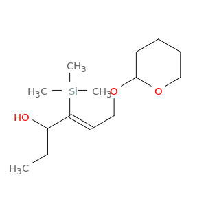 4-Hexen-3-ol, 6-[(tetrahydro-2H-pyran-2-yl)oxy]-4-(trimethylsilyl)-, (Z)-