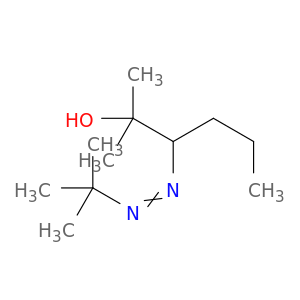 2-Hexanol, 3-[(1,1-dimethylethyl)azo]-2-methyl-