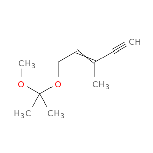 3-Penten-1-yne, 5-(1-methoxy-1-methylethoxy)-3-methyl-