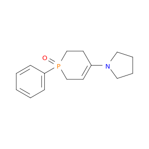 Pyrrolidine, 1-(1,2,3,6-tetrahydro-1-oxido-1-phenyl-4-phosphorinyl)-