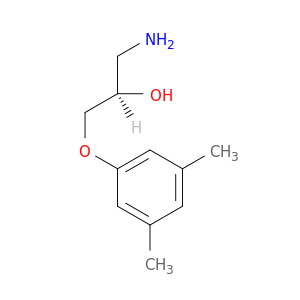 2-Propanol, 1-amino-3-(3,5-dimethylphenoxy)-, (R)-