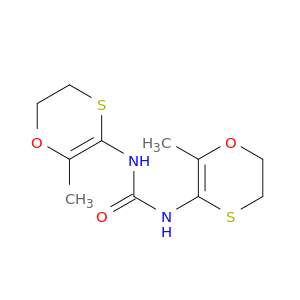 Urea, N,N'-bis(5,6-dihydro-2-methyl-1,4-oxathiin-3-yl)-