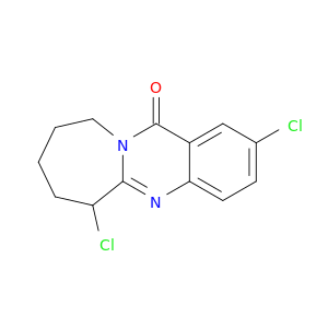 Azepino[2,1-b]quinazolin-12(6H)-one, 2,6-dichloro-7,8,9,10-tetrahydro-