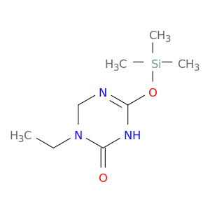 1,3,5-Triazin-2(1H)-one, 1-ethyl-3,6-dihydro-4-[(trimethylsilyl)oxy]-