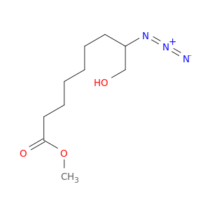 Nonanoic acid, 8-azido-9-hydroxy-, methyl ester