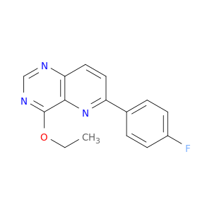 Pyrido[3,2-d]pyrimidine, 4-ethoxy-6-(4-fluorophenyl)-