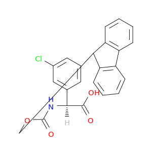 苯乙酸,3-氯-α-[[((9H-芴-9-基甲氧基)羰基]氨基]-氨基,(αS)-