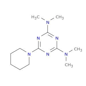 1,3,5-Triazine-2,4-diamine, N,N,N',N'-tetramethyl-6-(1-piperidinyl)-
