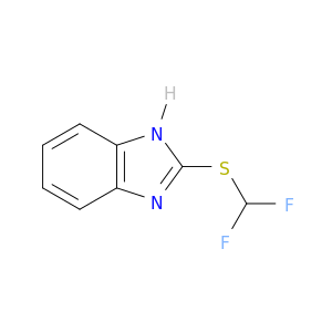 2-[(difluoromethyl)sulfanyl]-1H-1,3-benzodiazole