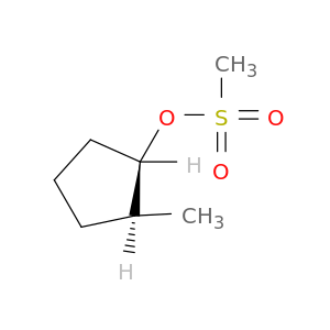 Cyclopentanol, 2-methyl-, methanesulfonate, cis-