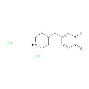 2(1H)-吡啶酮,5-(4-哌啶基甲基)-,盐酸盐(1：2)