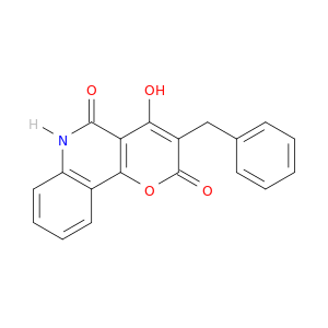 2H-Pyrano[3,2-c]quinoline-2,5(6H)-dione, 4-hydroxy-3-(phenylmethyl)-