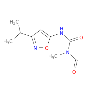 Urea, N-formyl-N-methyl-N'-[3-(1-methylethyl)-5-isoxazolyl]-